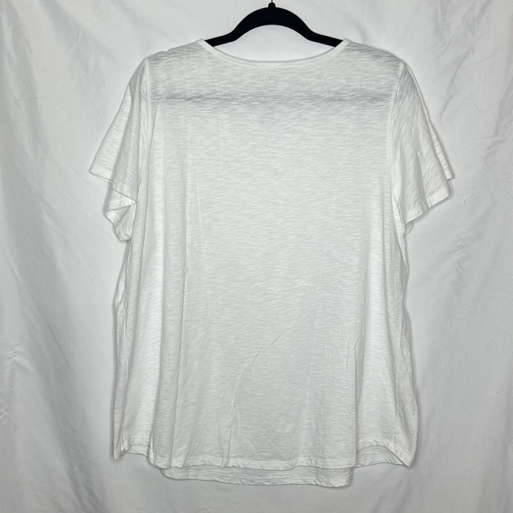 Like New St Johns Bay Embroidered Tee - Picture 3 of 4